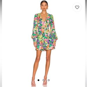 AFRM Merino Dress in Neon